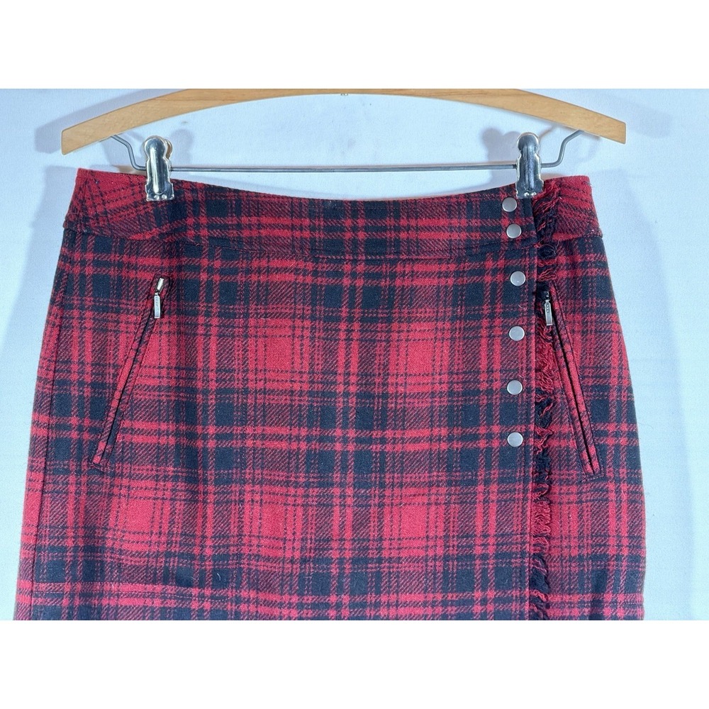 Eddie‎ Bauer Wool Skirt Womens 4 Plaid Maxi Cabin Core Lined Winter - Picture 12 of 16